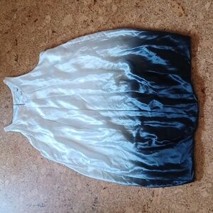 White House Black Market Silk Ombre Cocktail Dress Size 10 NWT